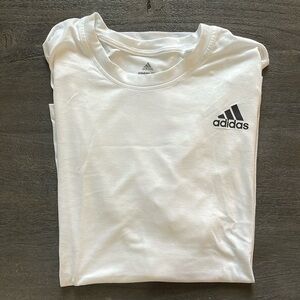 Adidas White Dri-Fit T-Shirt